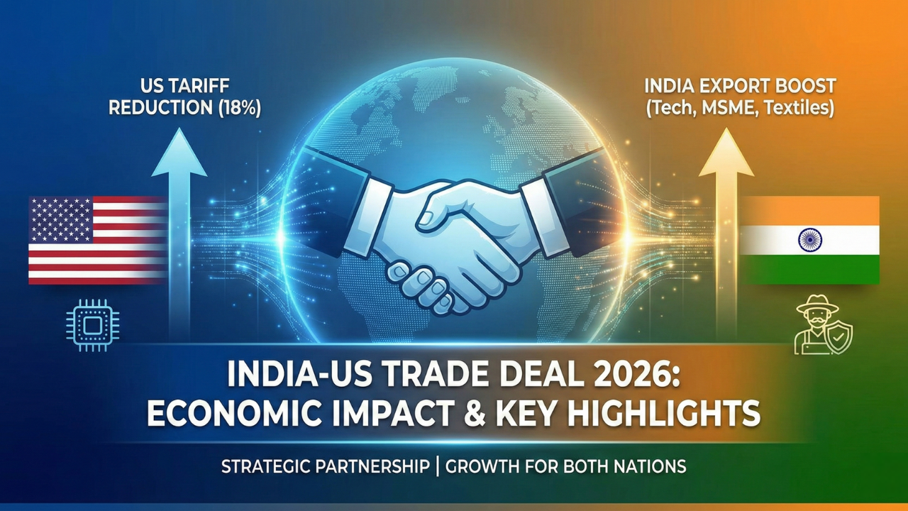India-US Trade Deal 2026: Key Highlights and Impact on the Indian Economy